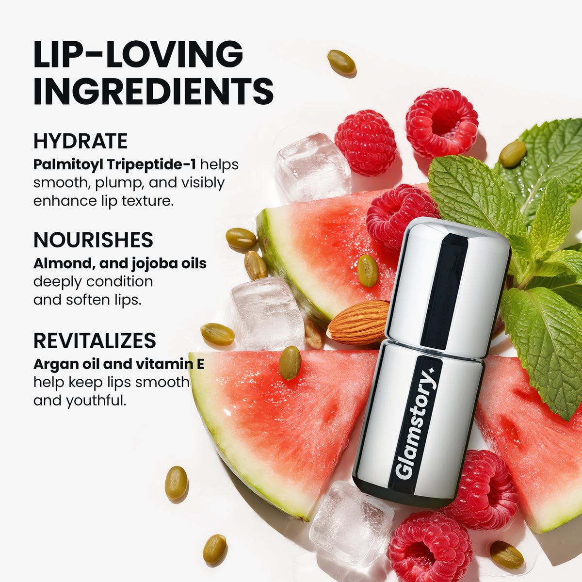 Glamstory Poptide™ Tinted Lip Balm
